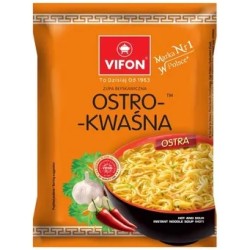 Vifon zupa ostro-kwaśna ostra