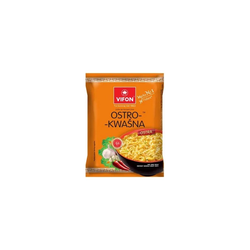 Vifon zupa ostro-kwaśna ostra