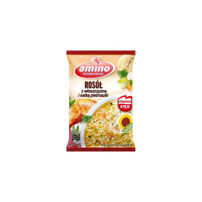 Amino rosół złocisty z lubczykiem łagodny