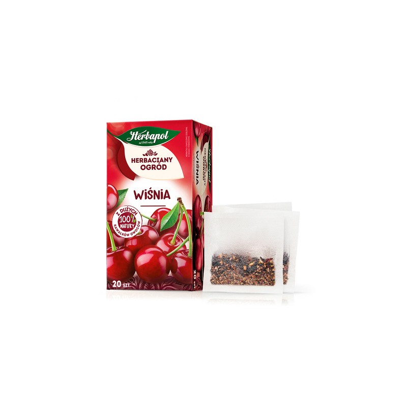 Herbapol herbata owocowa wiśnia 20 t.