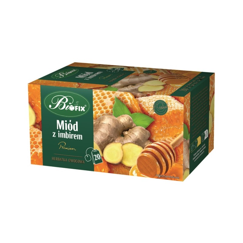 Bifix herbata owocowa zimowa miód z imbirem 20 t.