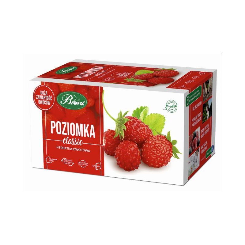 Bifix herbata owocowa poziomkowa 20 t.