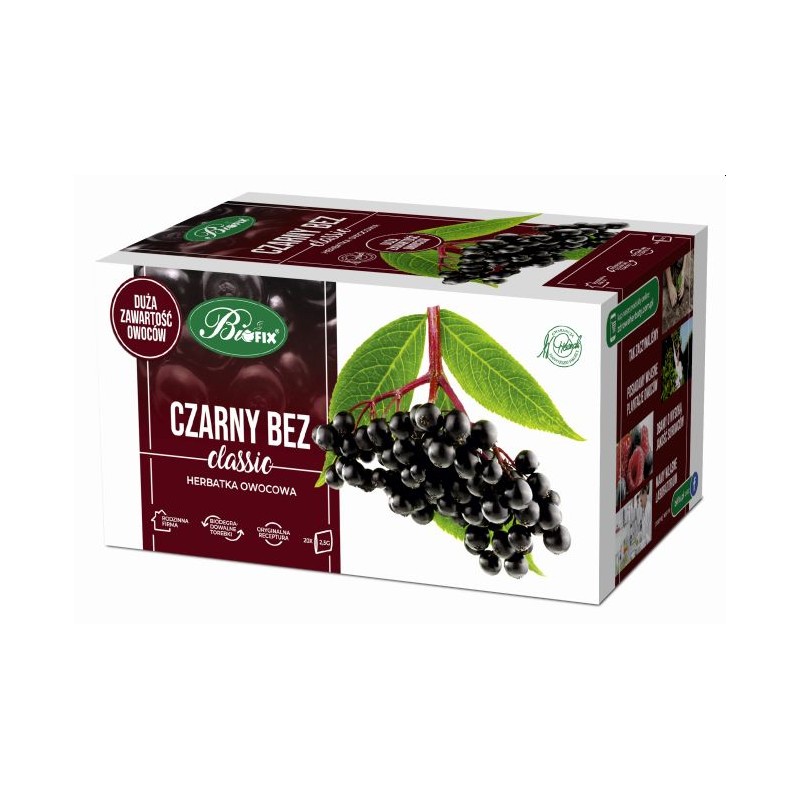 Bifix herbata owocowa czarny bez 20 t.
