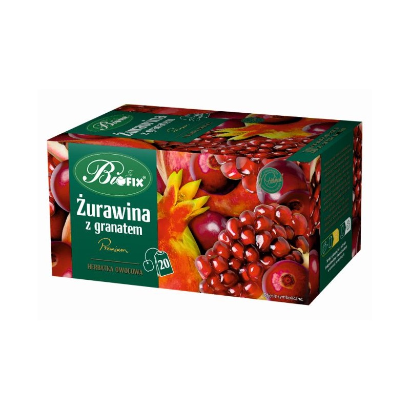 Bifix herbata owocowa żurawina z granatem 20 t.