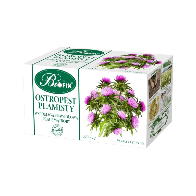 Bifix herbata ziołowa ostropest plamisty na wątrobę 20 t.