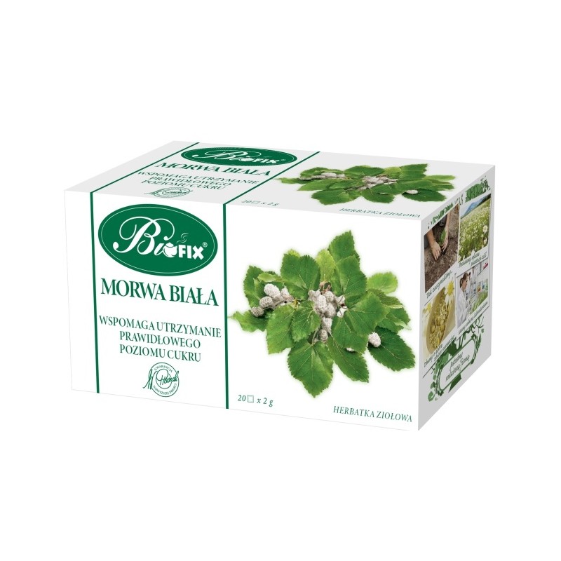 Bifix herbata ziołowa morwa biała dla cukrzyków 20 t.