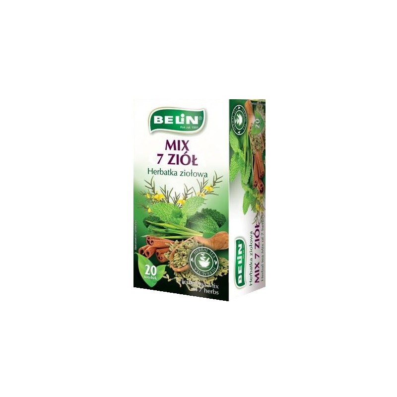 Belin herbata ziołowa mix 7 ziół 20 t.