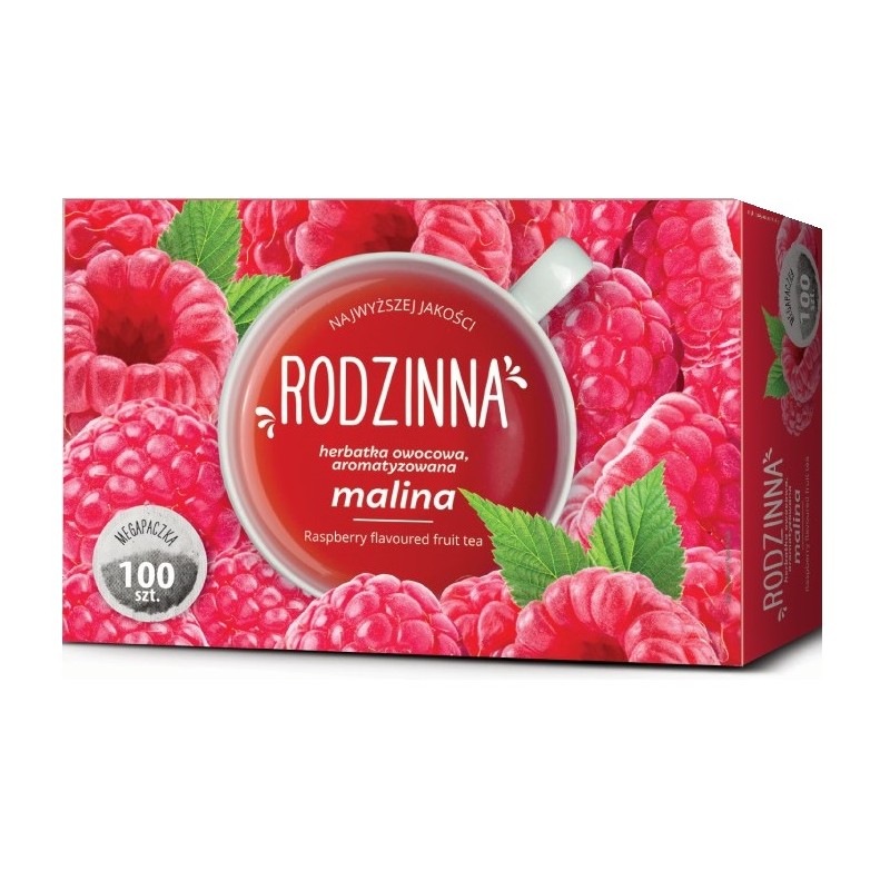 Belin herbata owocowa Rodzinna malinowa 100 t.