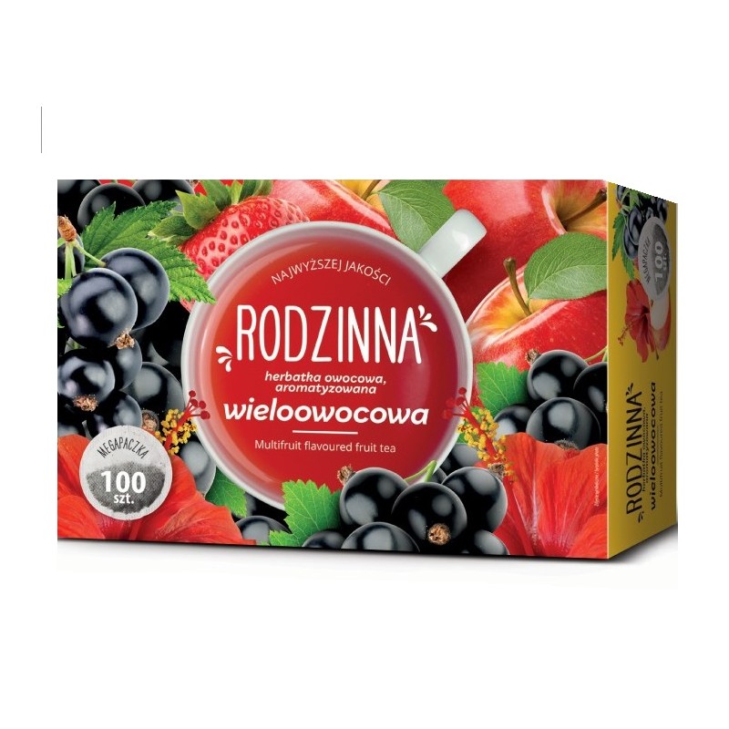 Belin herbata owocowa rodzinna wieloowocowa 100 t.