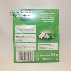 Adventure herbata biała jaśmin & aloes 20 t.