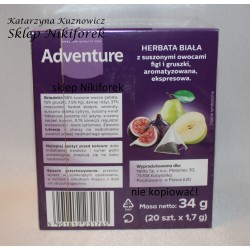 Adventure herbata biała figa & gruszka 20 t.