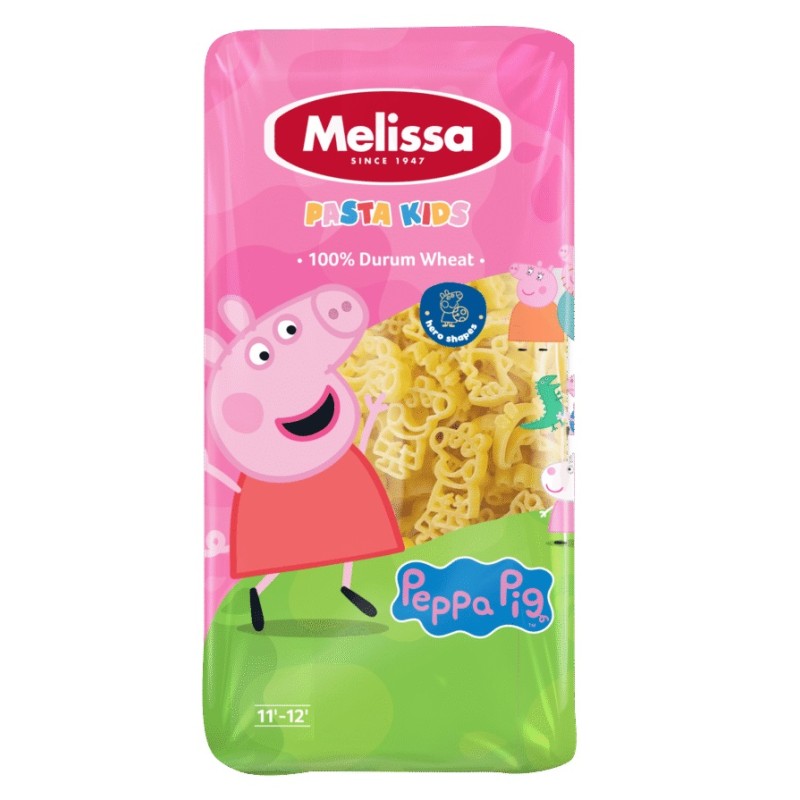 Melissa makaron dla dzieci Świnka Peppa 400g w kształcie świnek Peppa pig