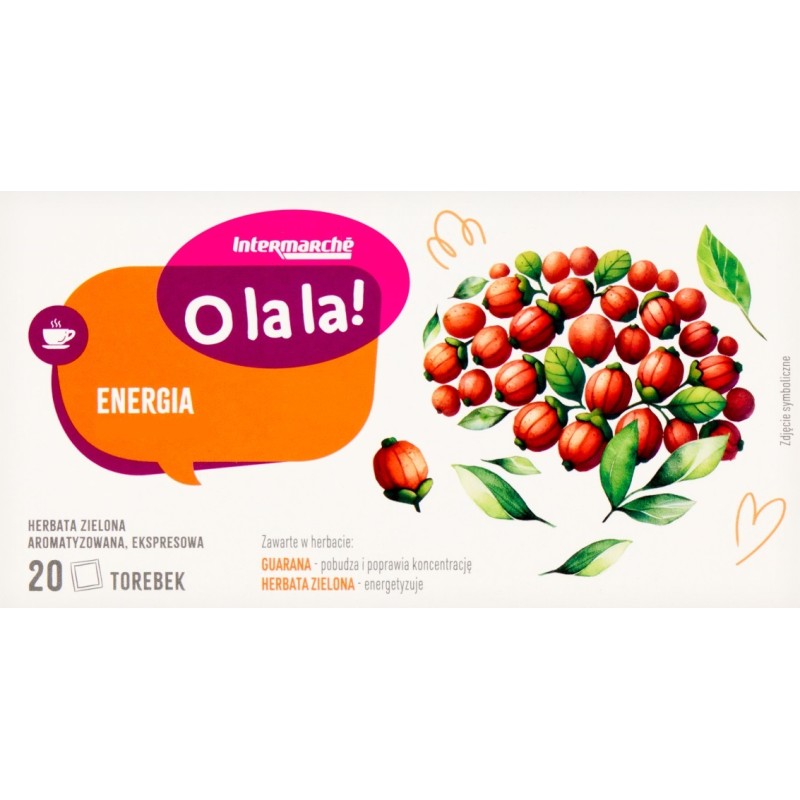 O la la! herbata ziołowa Energia 20 t.