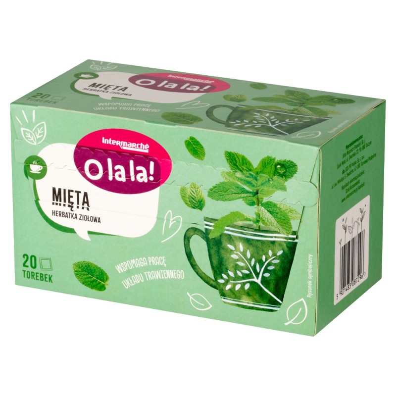 O la la! Herbata ziołowa mięta 20t.