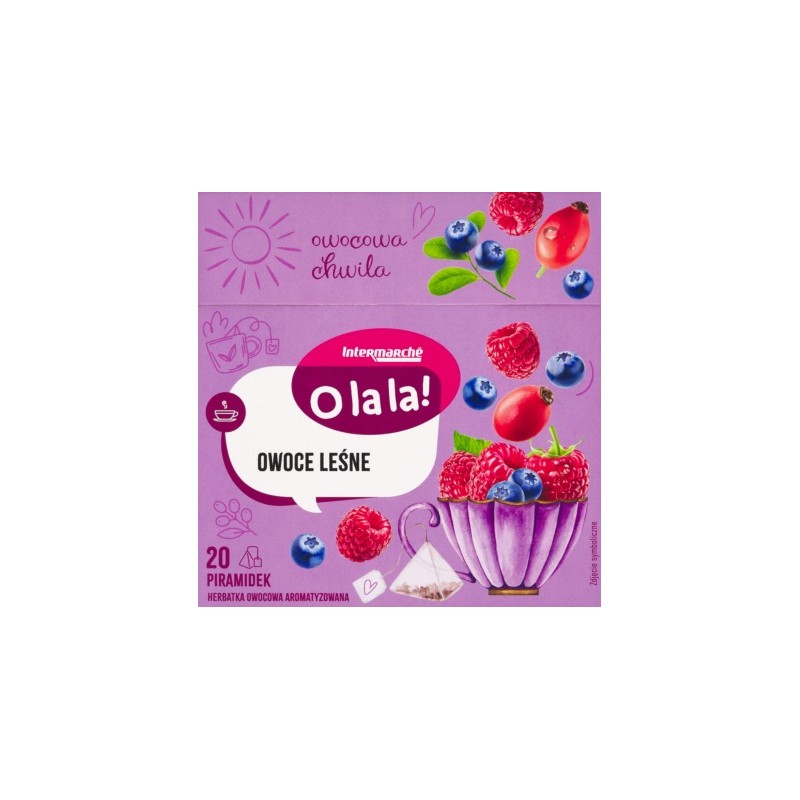 O la la! herbata owocowa chwila owoce leśne 20 t.