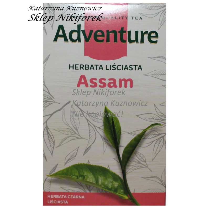 Adventure herbata czarna liściasta Assam 80g