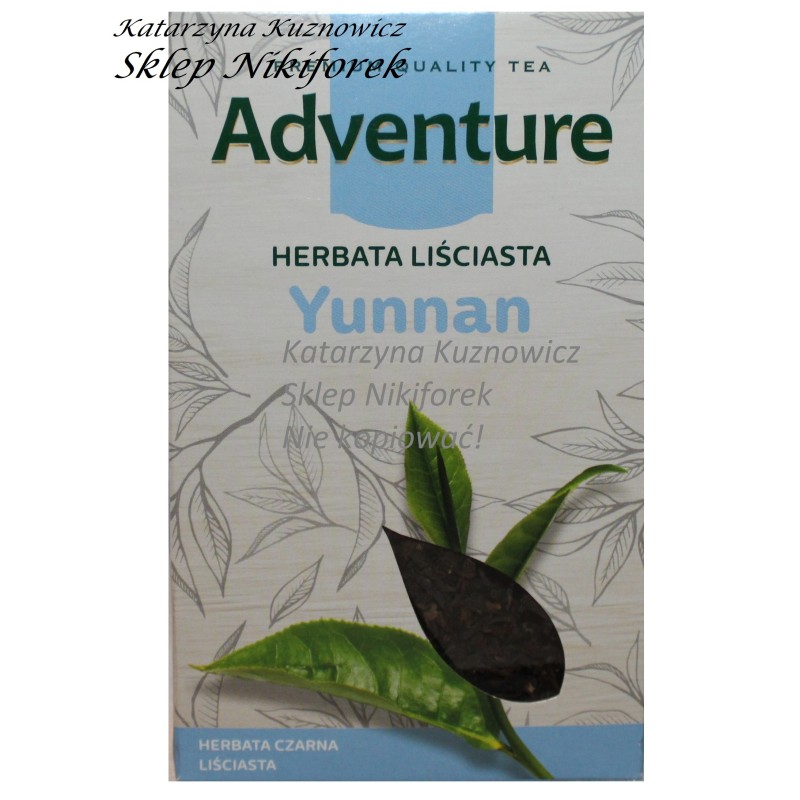 Adventure herbata czarna liściasta Yunnan 80g