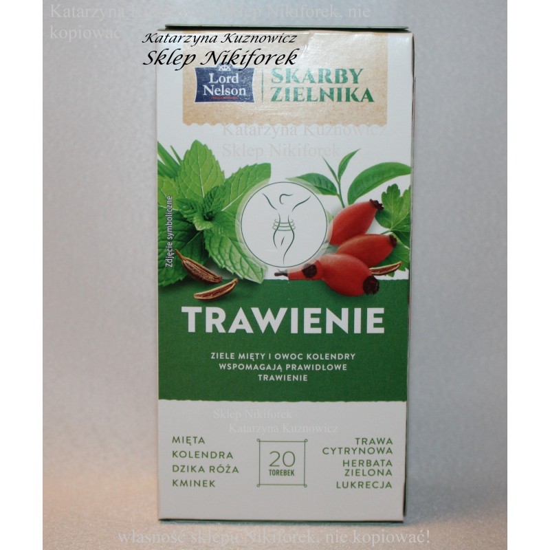 Lord Nelson herbata ziołowa na Trawienie 20t.