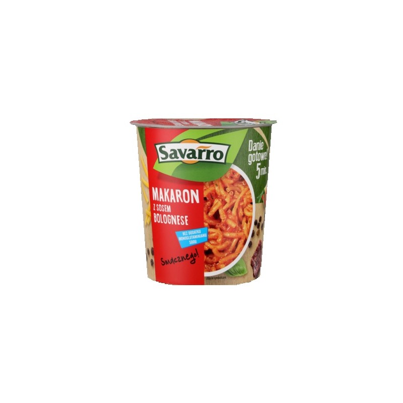 Savarro makaron z sosem bolognese 56g