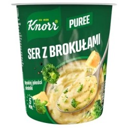 Knorr Puree Ser z brokułami...