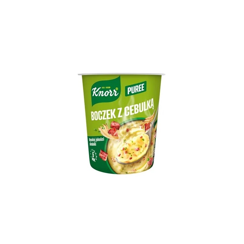 Knorr puree ziemniaczane z boczkiem i cebulą 51g