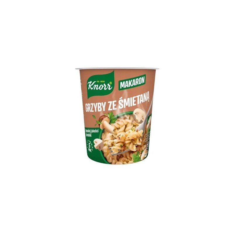 Knorr makaron grzyby ze śmietaną 59g