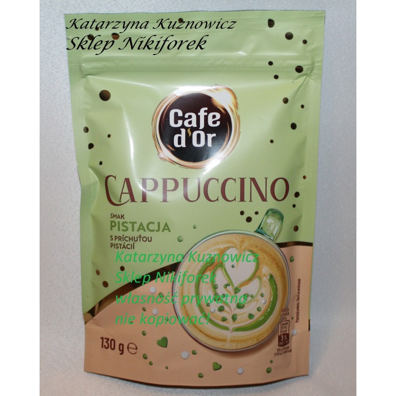 Cafe d'Or kawa cappuccino smak pistacja 130 g