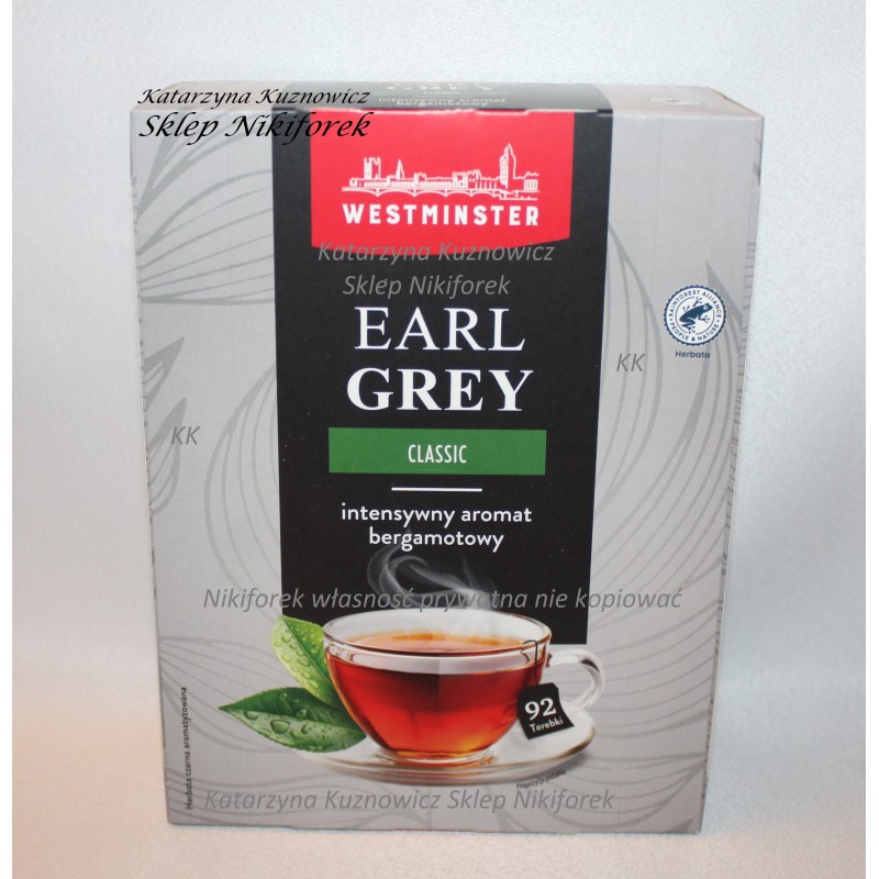 Westminster herbata czarna earl grey classic 92t.
