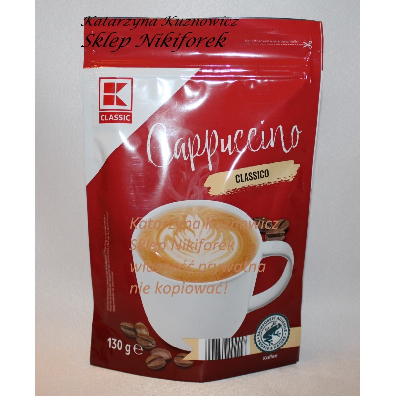Kaufland kawa cappuccino klasyczna classic K-classic 130g