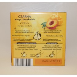 Remsey herbata czarna mango brzoskwinia 20 t.