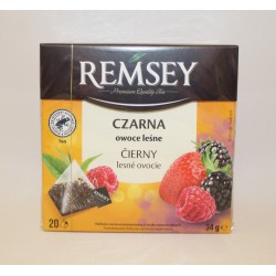 Remsey herbata czarna owoce leśne 20 t.