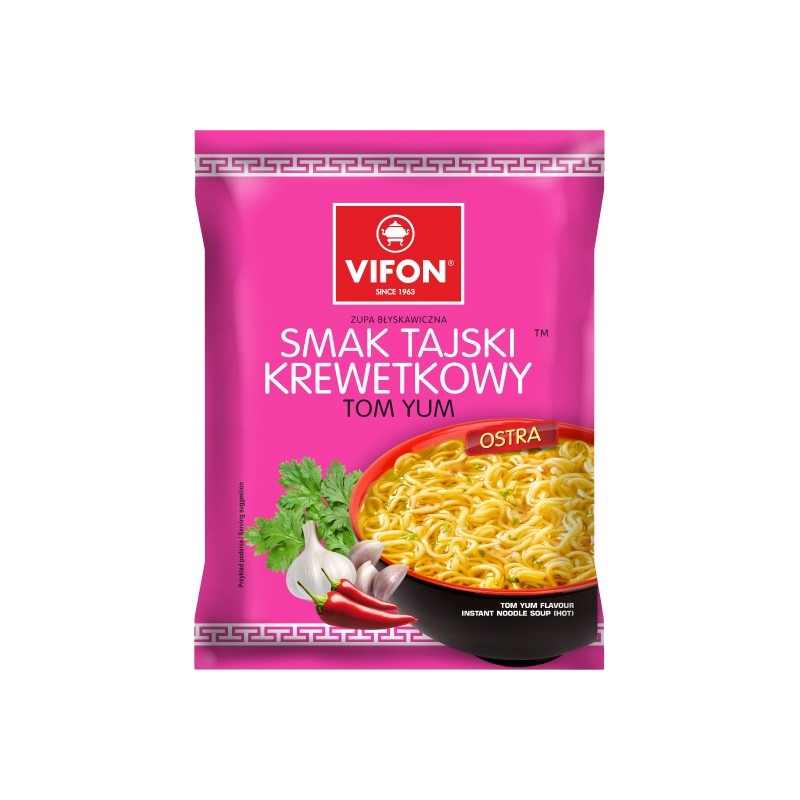 Zupa Vifon tajska krewetkowa Tom Yum ostra