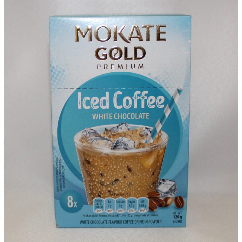 Kawa na zimno Mokate Iced Coffee biała czekolada