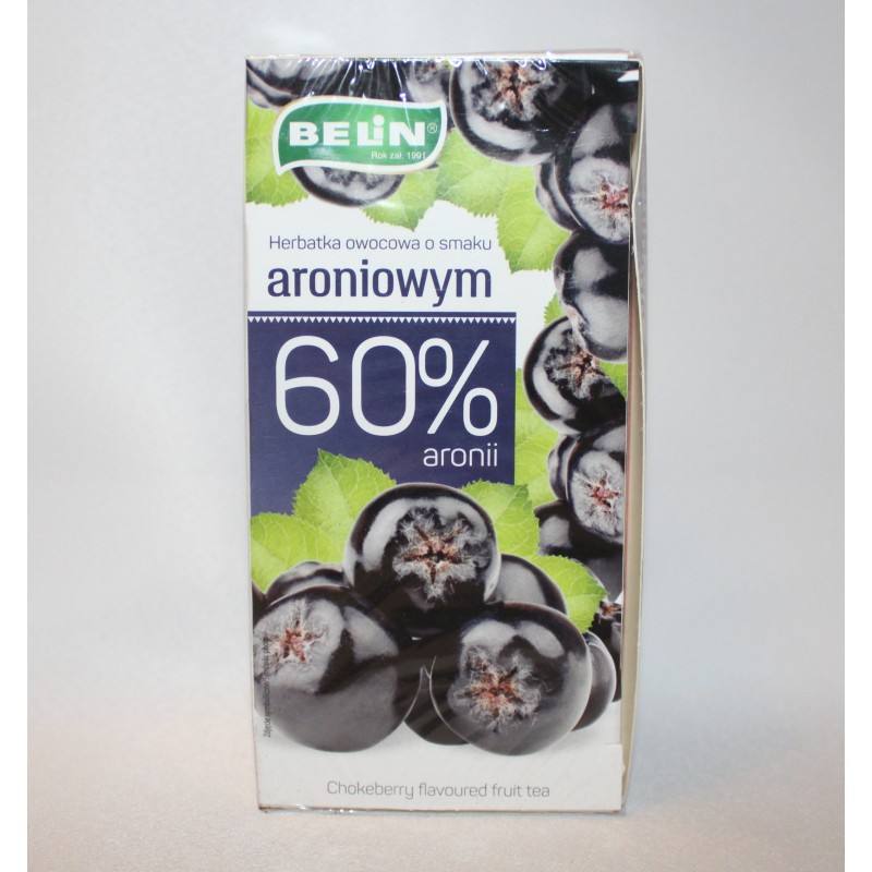 Belin Herbata owocowa aroniowa 60% aronii 20 t.