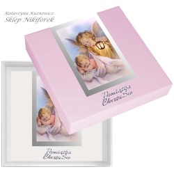 Kartka w pudełku na Chrzest...