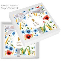 Kartka w pudełku na Chrzest...