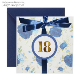 Kartka na 18 urodziny...