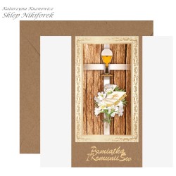 Kartka na Komunię eko...