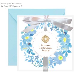 Kartka na I Komunię Świętą...
