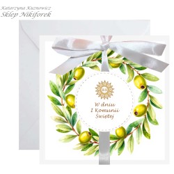 Kartka na I Komunię Świętą...