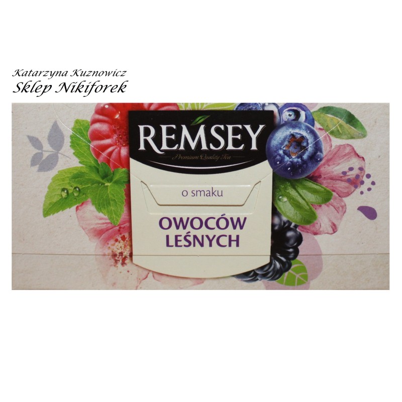 Herbata owocowa Remsey owoce leśne 20t.