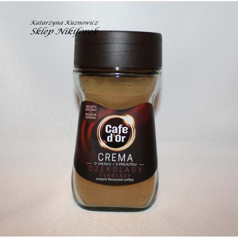 Cafe d'or crema kawa rozpuszczalna czekoladowa 130g