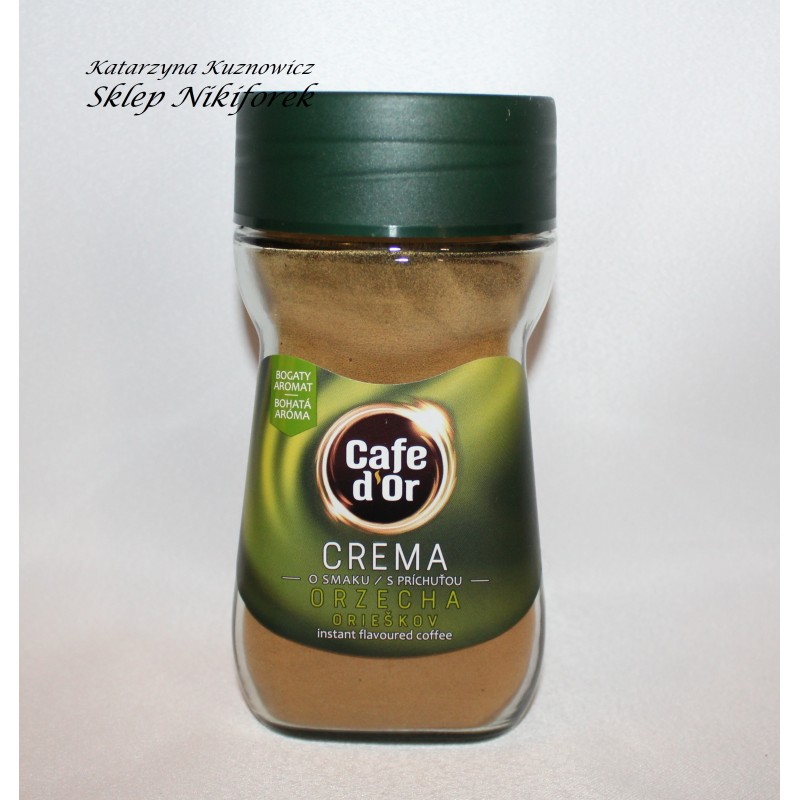 Cafe d'or crema kawa rozpuszczalna orzechowa 130g