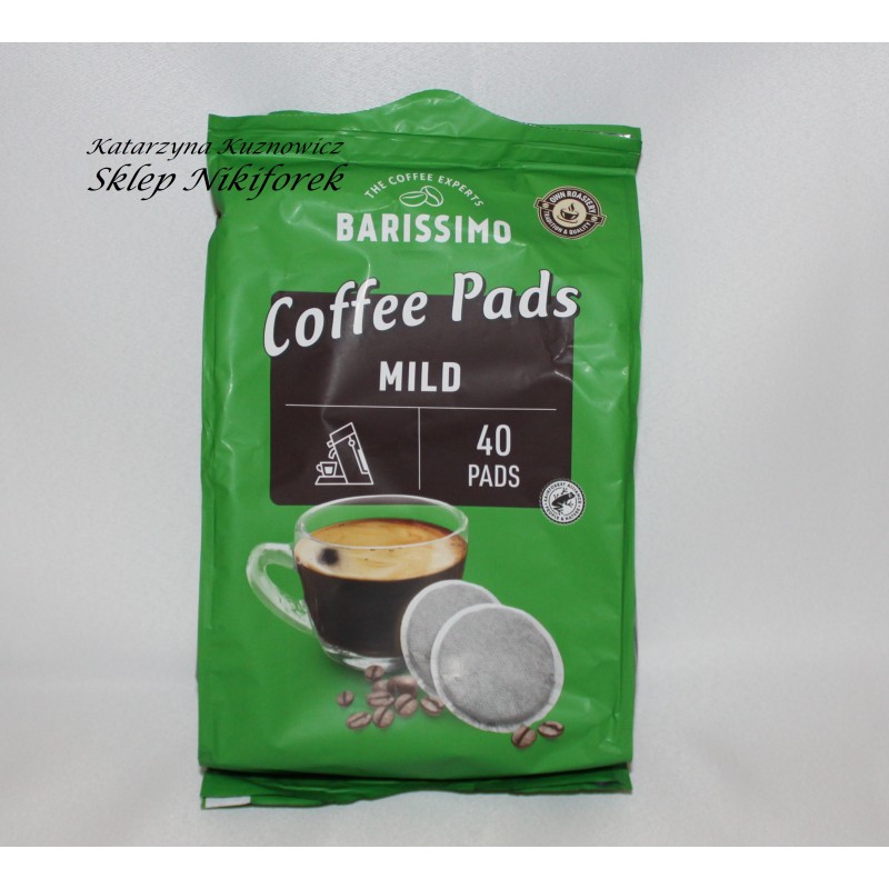 Barissimo mild kawa mielona w saszetkach 40 pads
