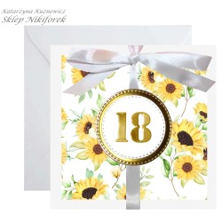 Kartka na 18 urodziny...