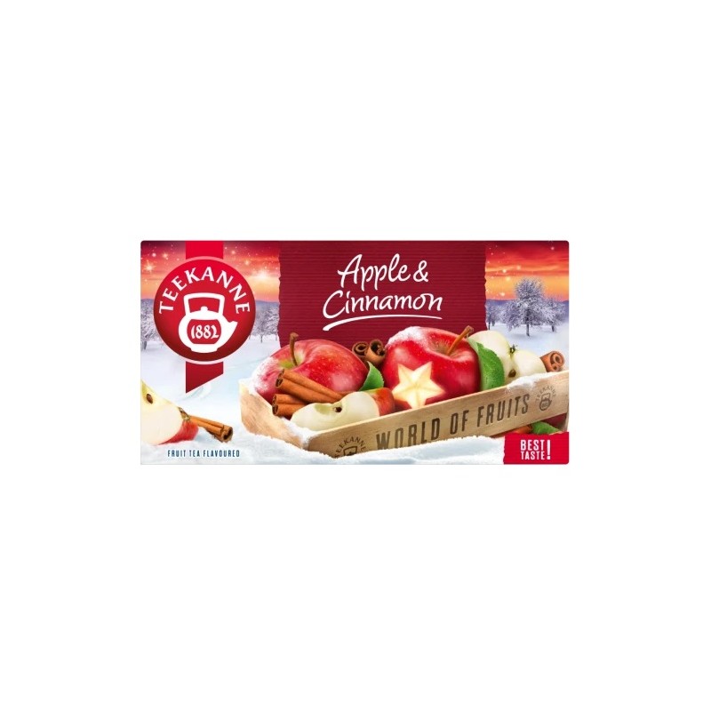 Herbata owocowa Teekanne zimowa jabłko i cynamon 20t.