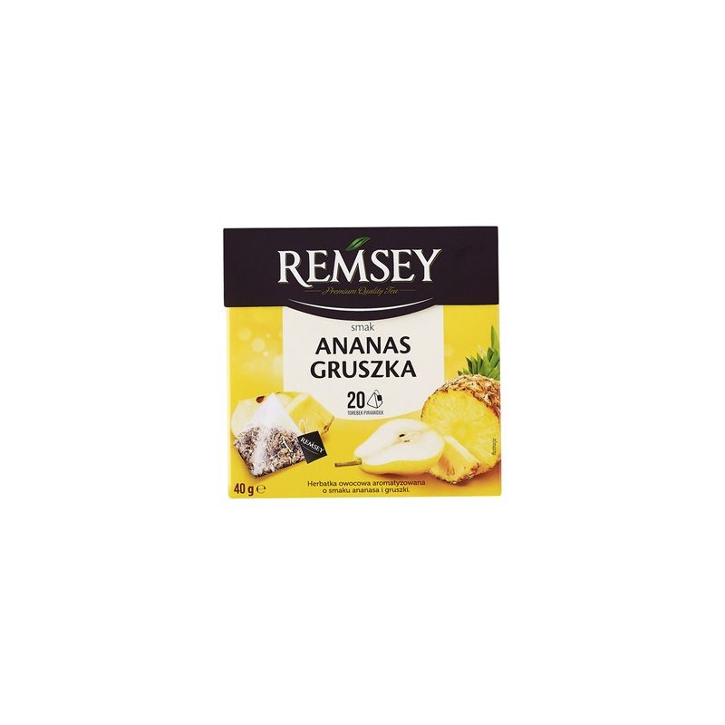 Herbata owocowa Remsey ananas gruszka 20t.