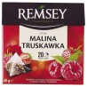 Herbata owocowa Remsey malina truskawka 20t.