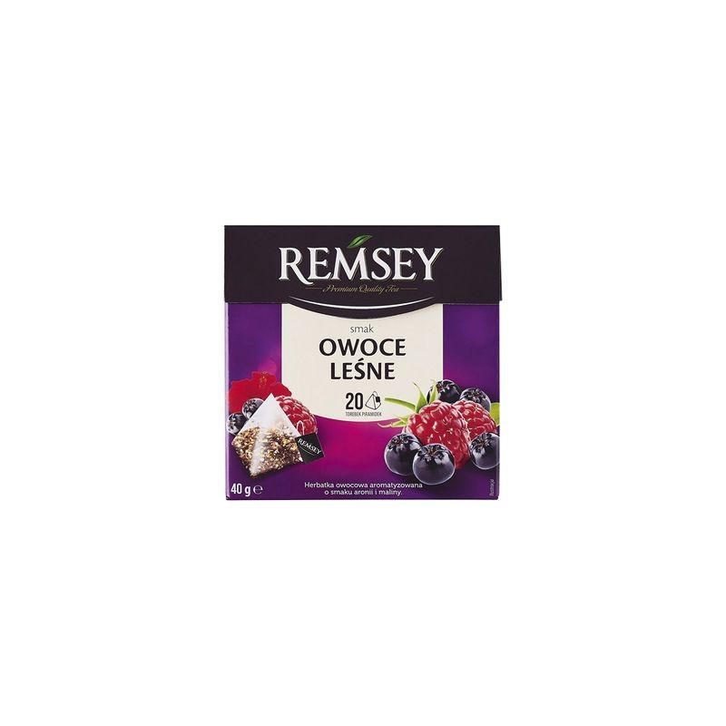 Herbata owocowa Remsey owoce leśne 20t.