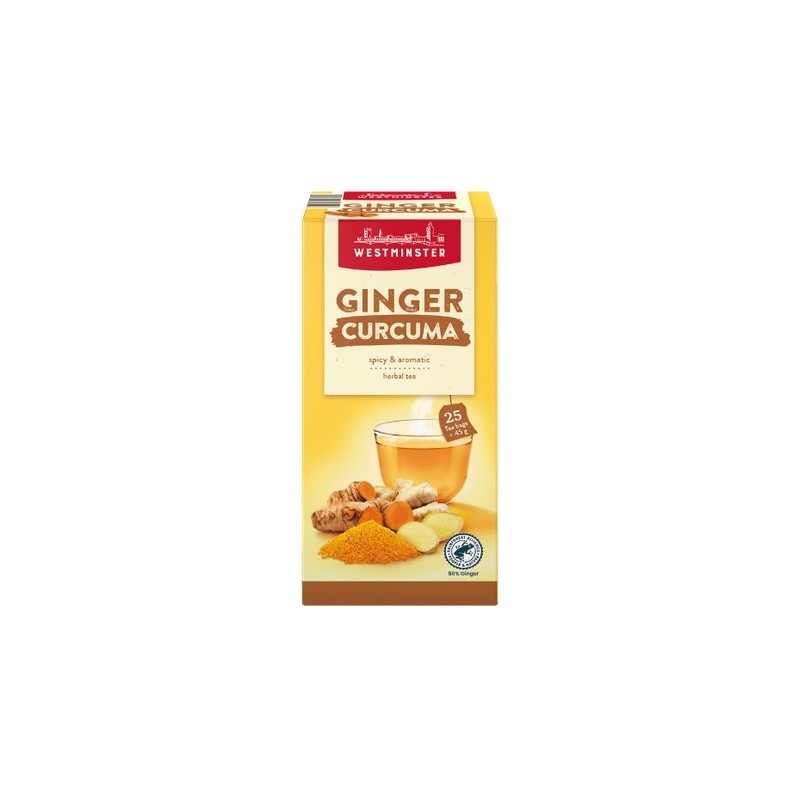 Westminster herbata imbirowa z kurkumą 20 t. Ginger curcuma